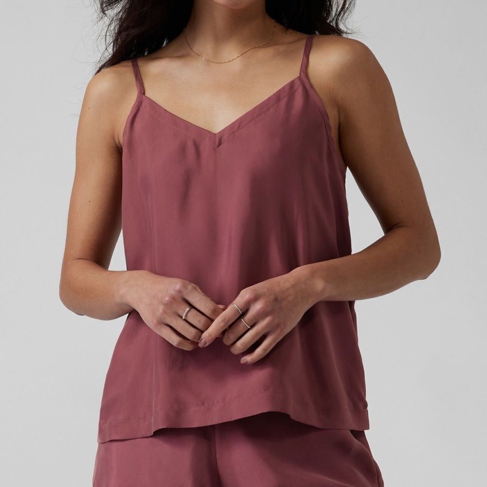 Athleta Calm Cool Cami‎ pink NWT in packaging